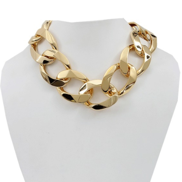 michael kors curb chain necklace
